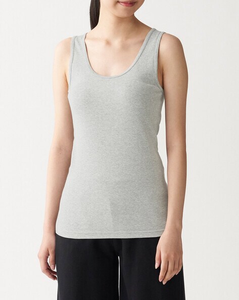 Buy White Camisoles & Slips for Women by MUJI Online, Ajio.com