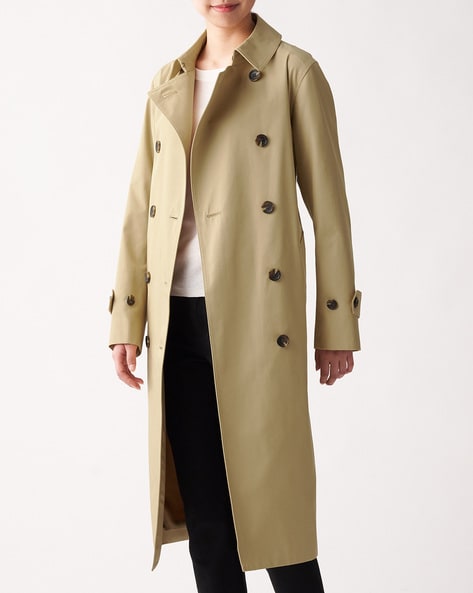 Beige Jackets Coats For Women By, Trench Coat Water Resistant