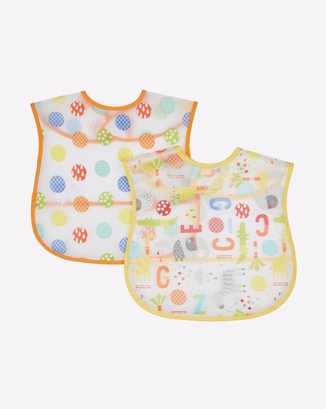 mothercare bibs with sleeves