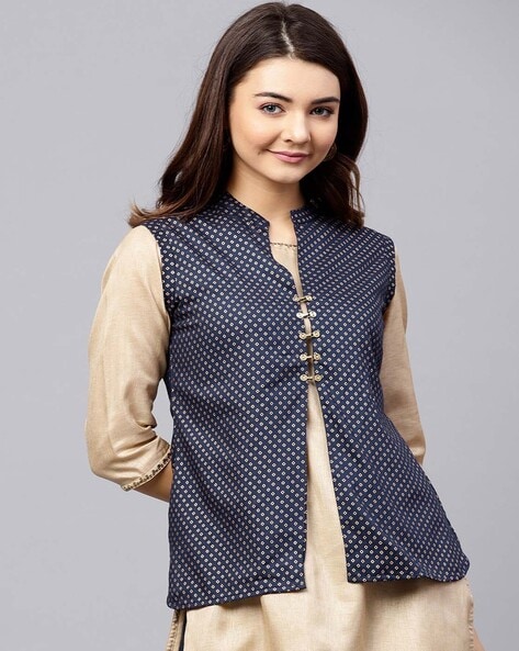 Ladies Long Jacket Style Kurti at Rs.750/Piece in vellore offer by Greence