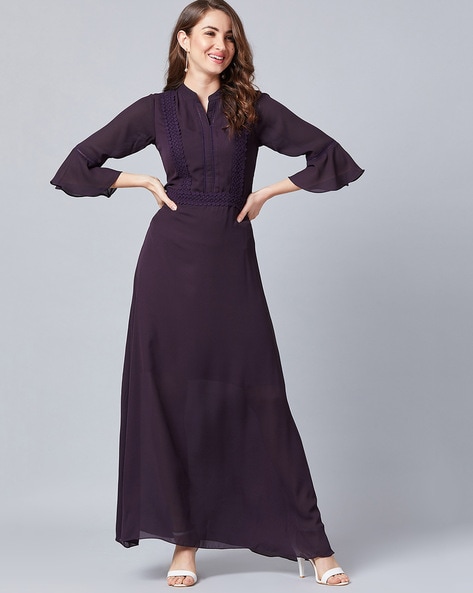 athena purple dress