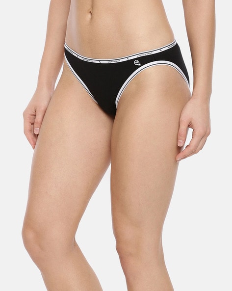 Calvin Klein Underwear Black Solid Panty - Buy Calvin Klein Underwear Black  Solid Panty online in India