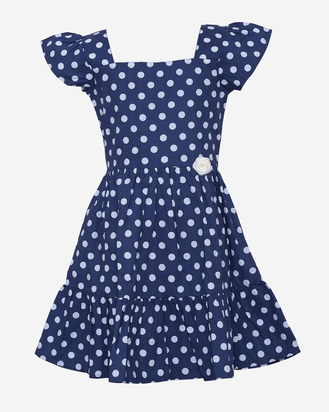 polka dot skater dress