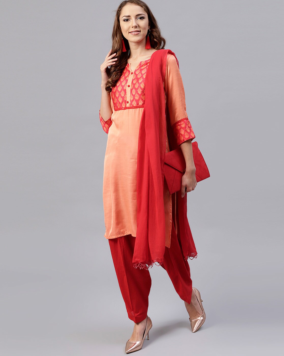 ajio salwar suits