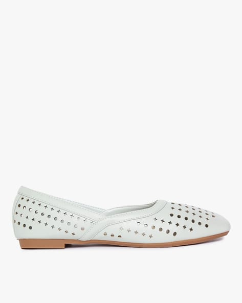 mint green flat shoes