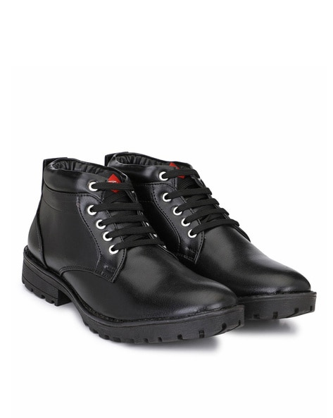 Black Boots for Men by Mactree Online 