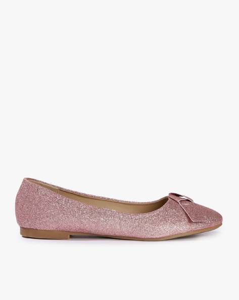 Girls glitter ballet discount pumps