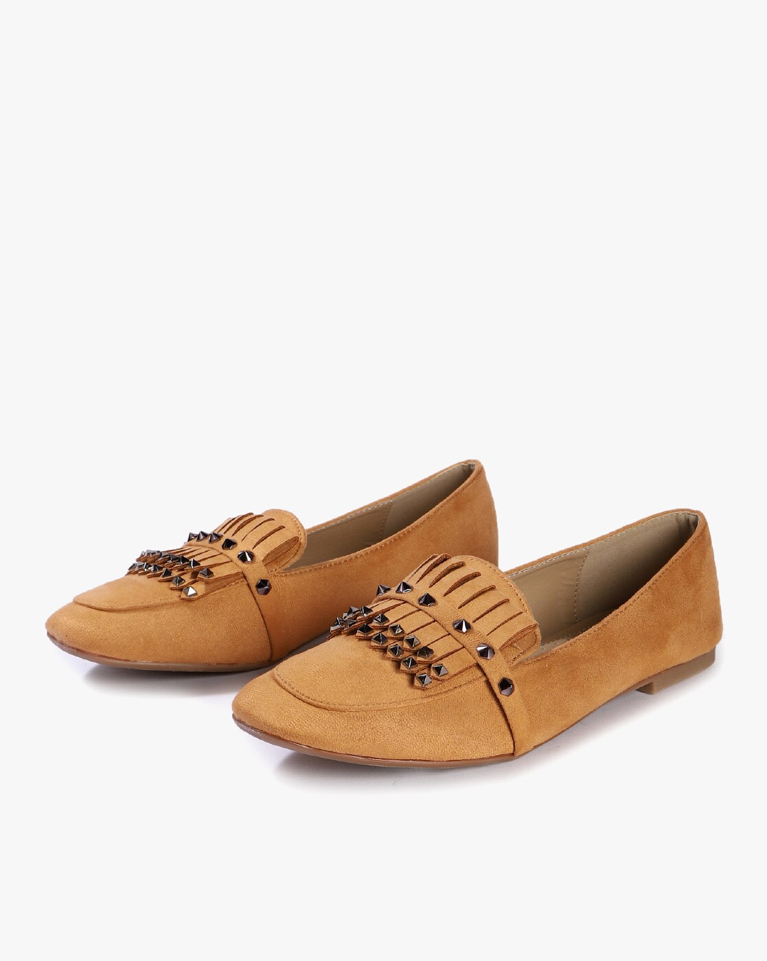 Buy Beige Flat Shoes for Women by ELLE 