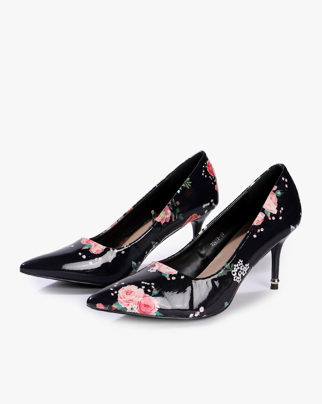 Women's floral clearance pumps