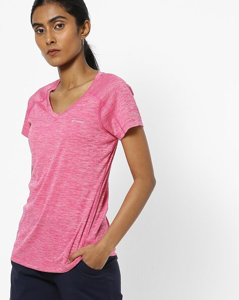 pink columbia t shirt