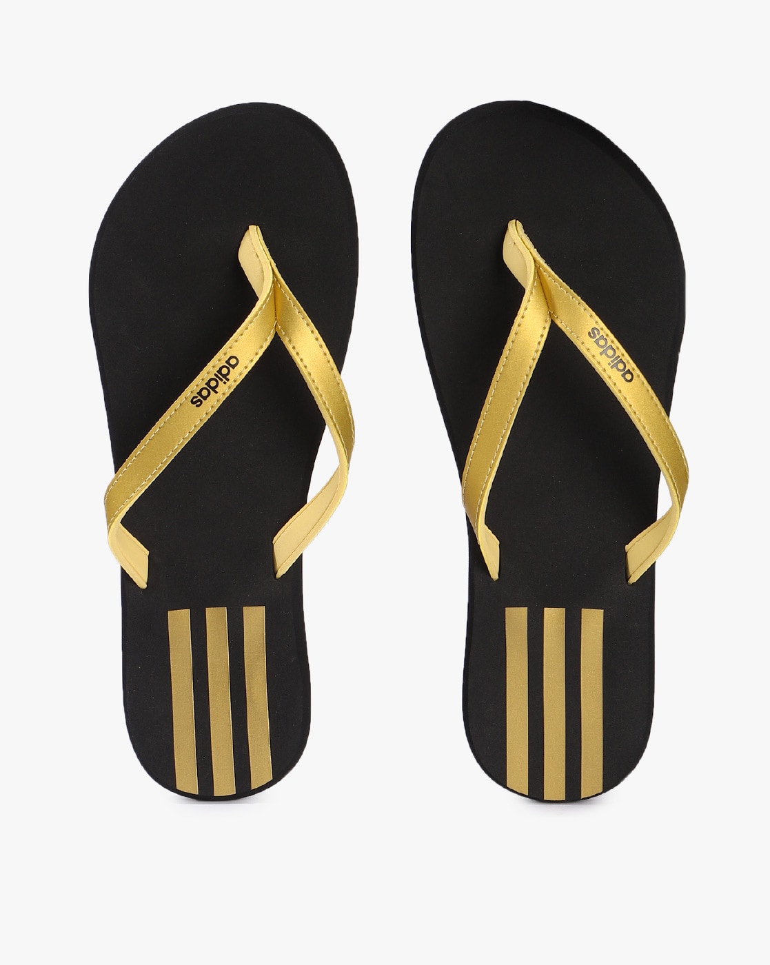 Sprede Der er en tendens Putte Buy Gold Flip Flop & Slippers for Women by ADIDAS Online | Ajio.com