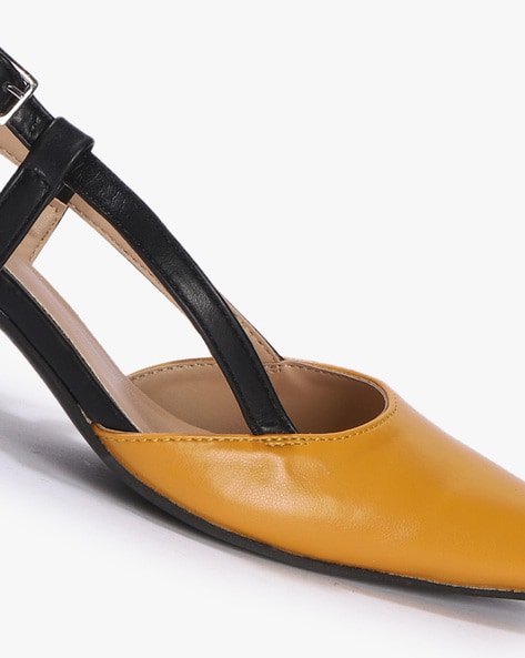 The yellow mellow rhinestone heels | Street Style Store | SSS