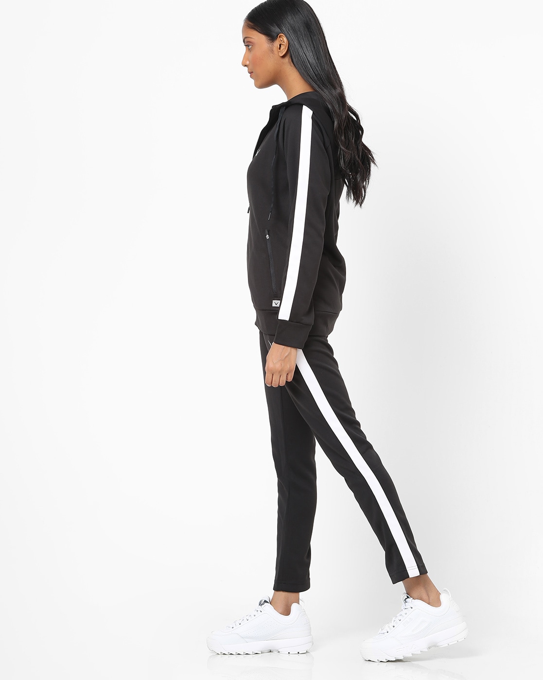 Buy Black Track Pants for Women by Invincible Online