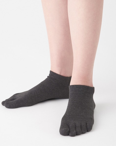 Right Angle Five-Toe Sneaker Socks