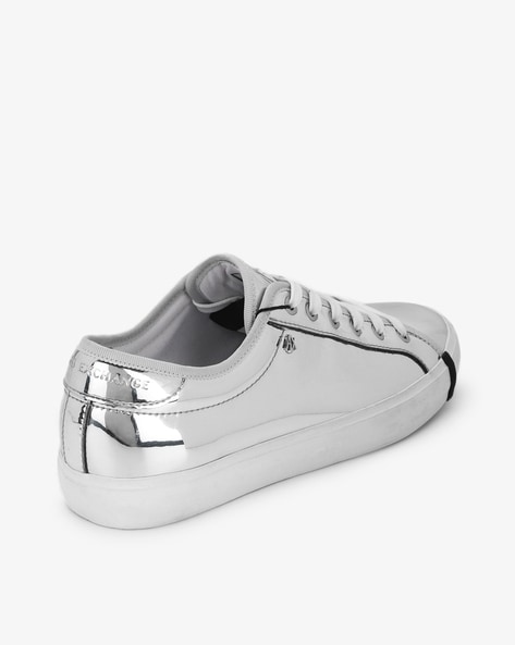 Armani exchange shop silver sneakers