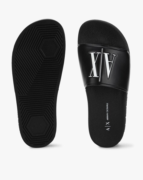 armani exchange slides