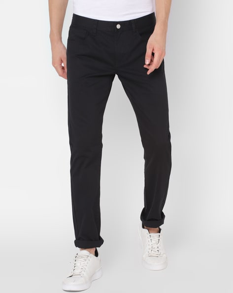armani black slim fit jeans