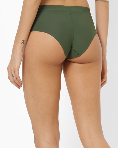 Women's Cotton Comfort Hipster Underwear - Auden™ Teal Green L : Target