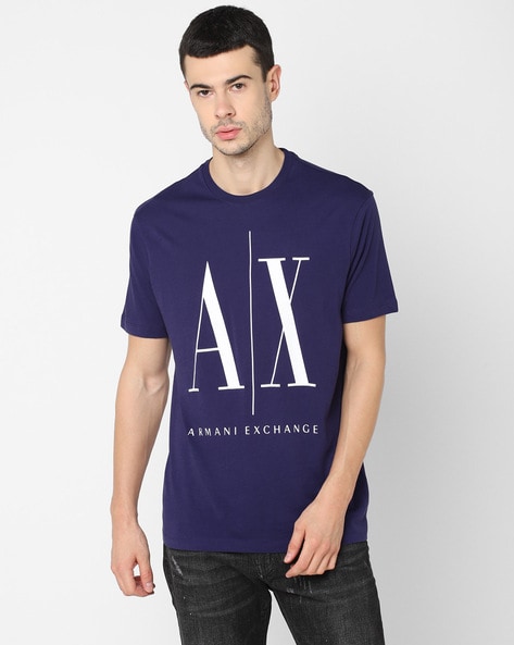 Buy Blue Tshirts for Men by ARMANI EXCHANGE Online 