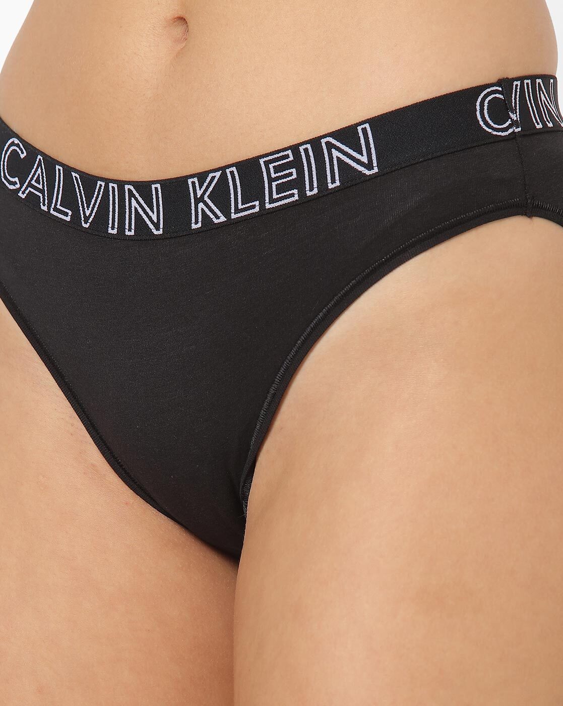 Calvin Klein Girls Black Bikini Brief (2 Pack)