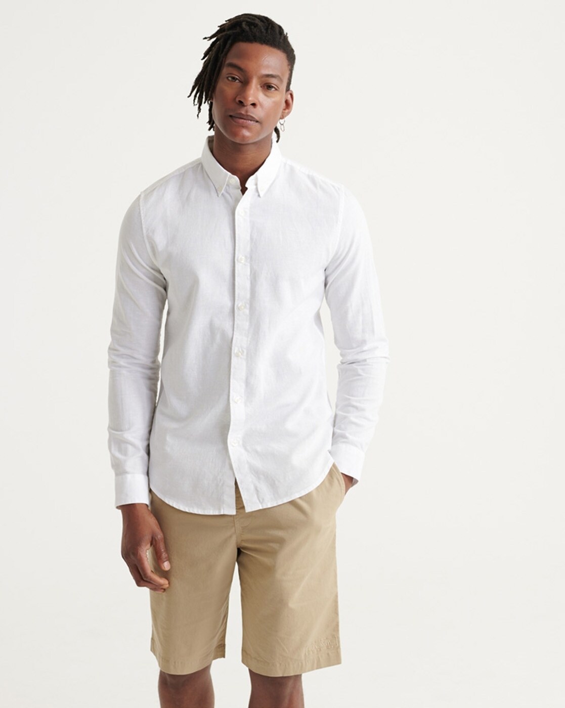 superdry white shirt