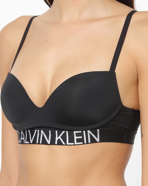 Buy Calvin Klein Underwear Women's CK Black Sling Balconette Bra, Poise, 36C  Online at desertcartINDIA