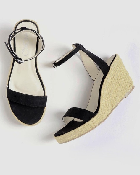 New look black wedges hot sale