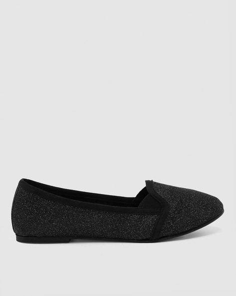 Shimmery Slip-On Shoes with Elasticated Gussets (Image - 3)