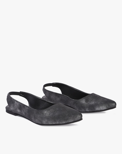 Womens black slingback sales flats