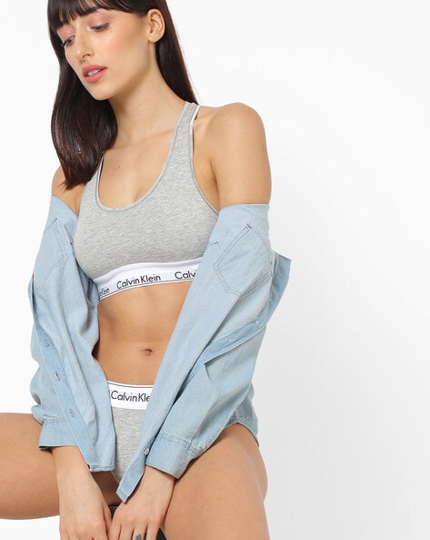 Buy Grey Bras for Women by Calvin Klein Underwear Online | Ajio.com