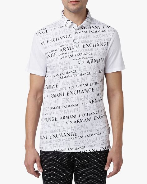 Buy White Tshirts for Men by ARMANI EXCHANGE Online 