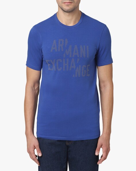 Buy Blue Tshirts for Men by ARMANI EXCHANGE Online 