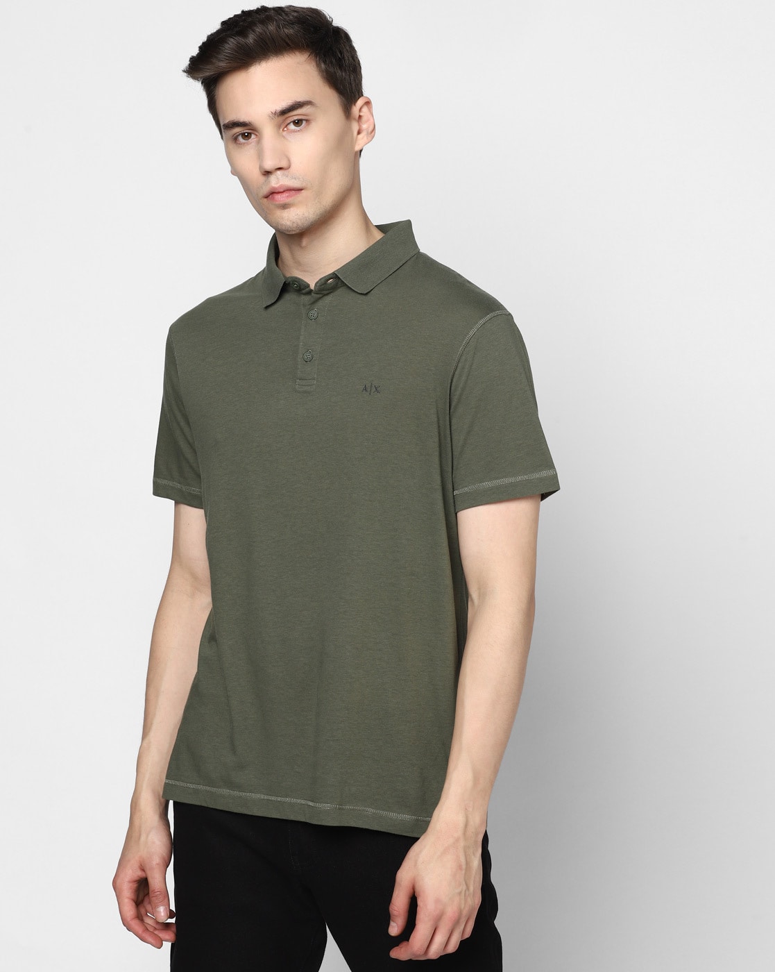 Buy Olive Green Tshirts for Men by ARMANI EXCHANGE Online Ajio