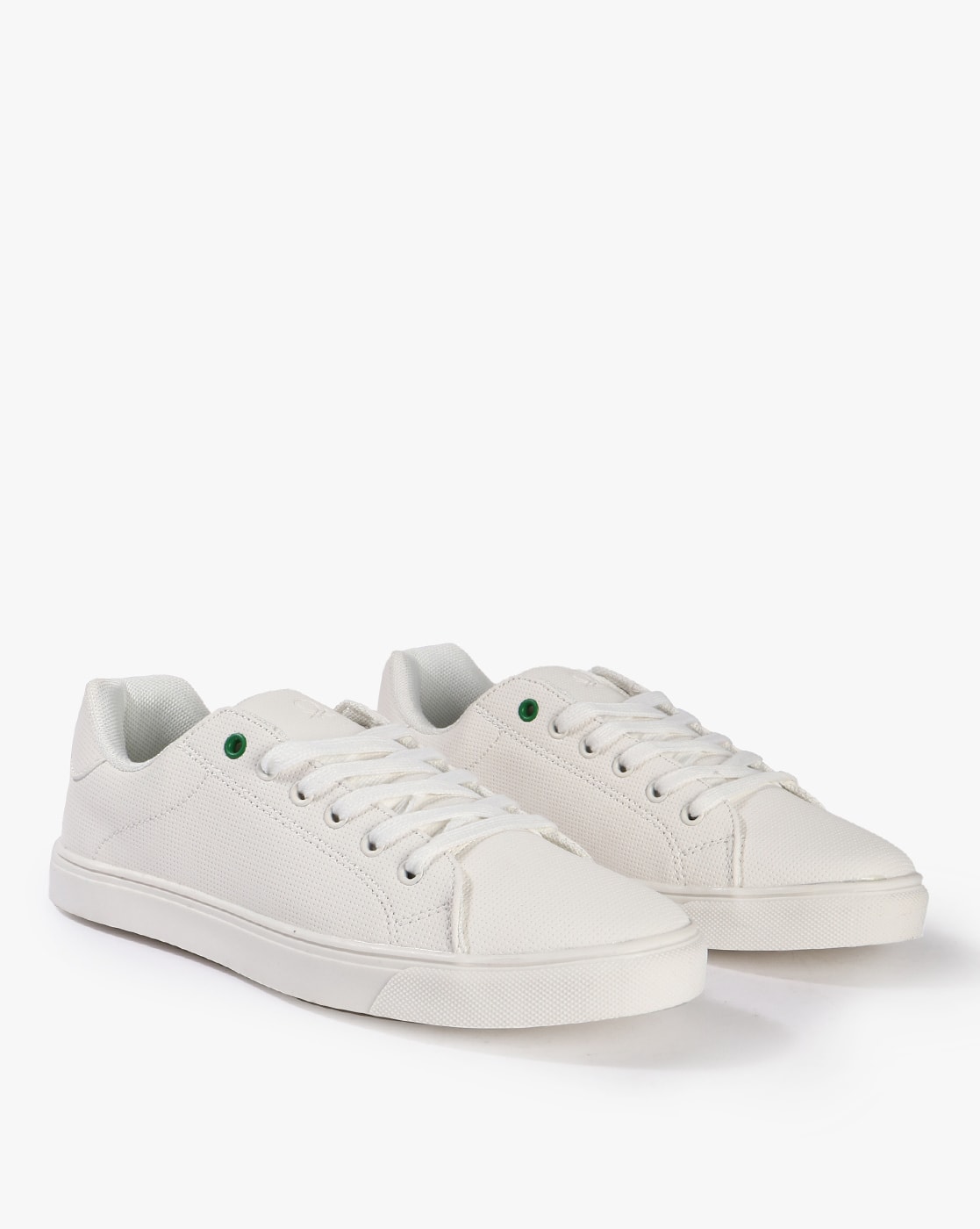 benetton white shoes