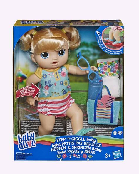 Baby alive best sale doll blonde hair