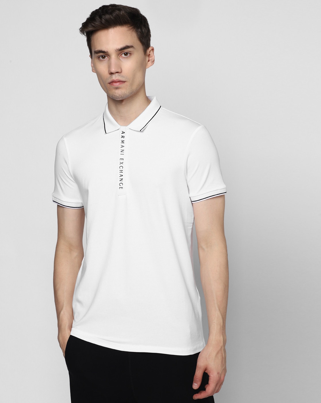 Buy White Tshirts for Men by ARMANI EXCHANGE Online 