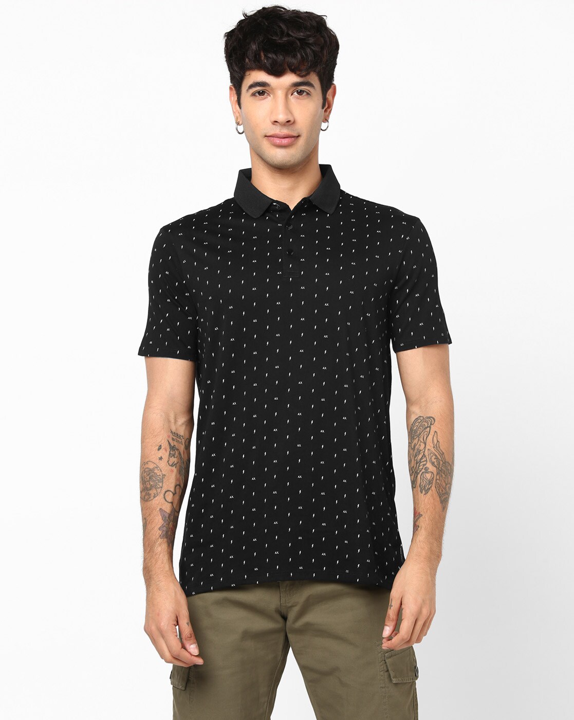 armani exchange all over print