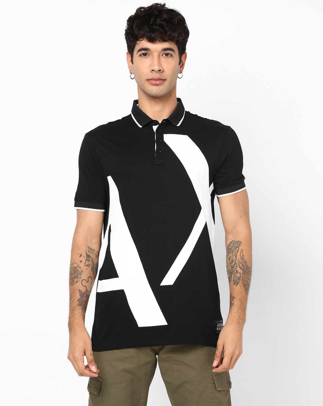 armani exchange polo t shirts india