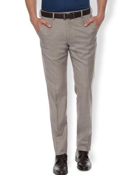 Buy Brown Trousers & Pants for Men by Mr Button Online | Ajio.com