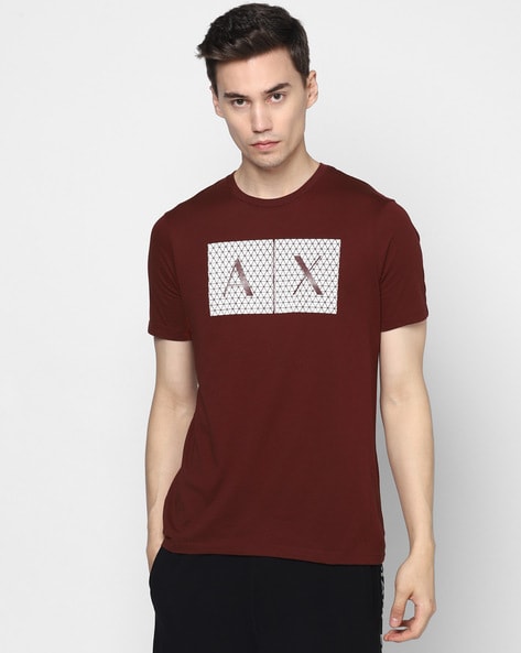 Buy Brown Tshirts for Men by ARMANI EXCHANGE Online Ajio