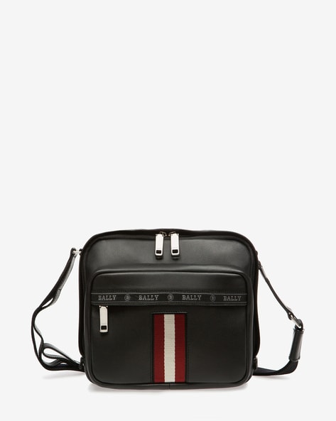 Bally leather 2025 crossbody bag