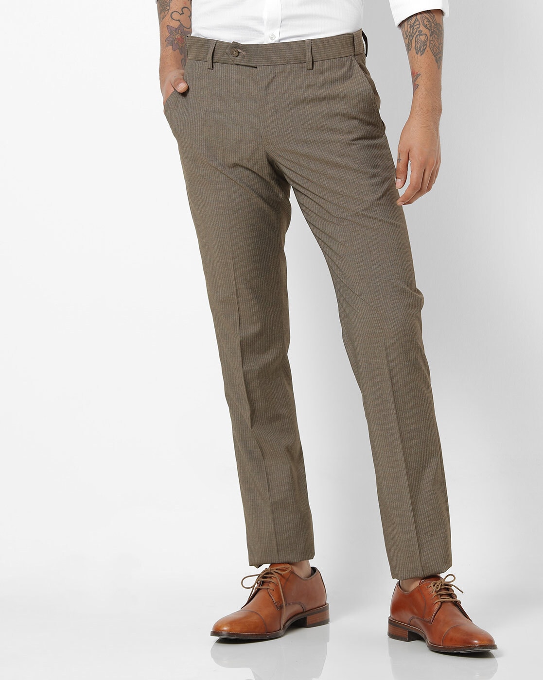 Men Kruger Fit Trousers - Buy Men Kruger Fit Trousers online in India