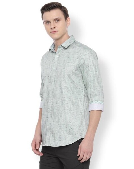 Buy Green Shirts for Men by VAN HEUSEN Online