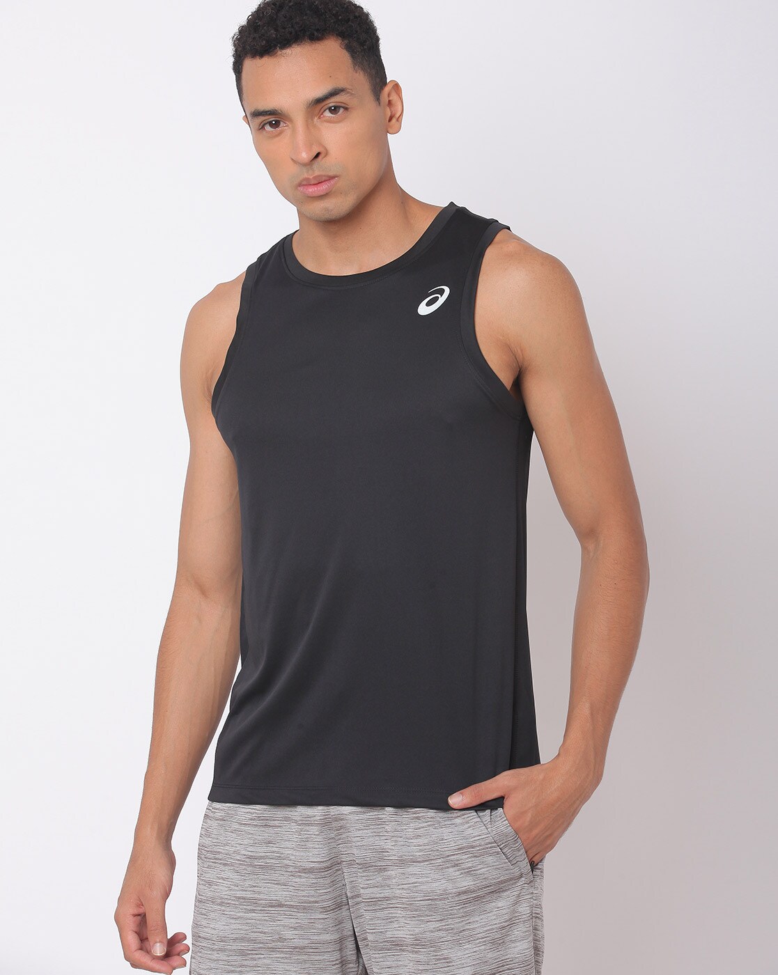 asics sleeveless t shirt