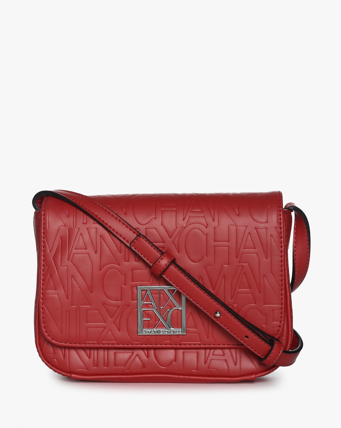 red armani purse