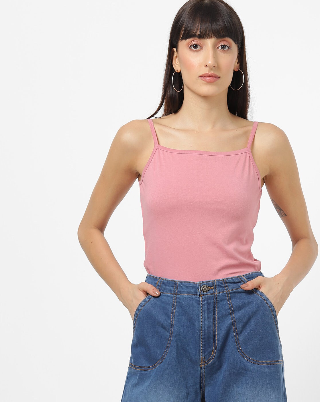 strappy camisole tops