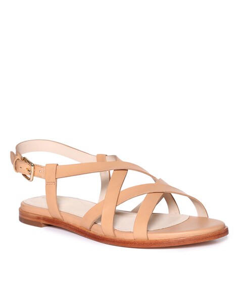 Buy Nude Flat Sandals for Women by Cole Haan Online Ajio