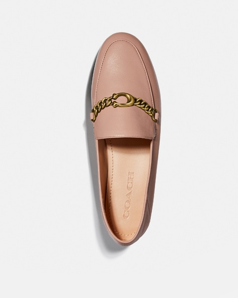 coach helena chain loafer