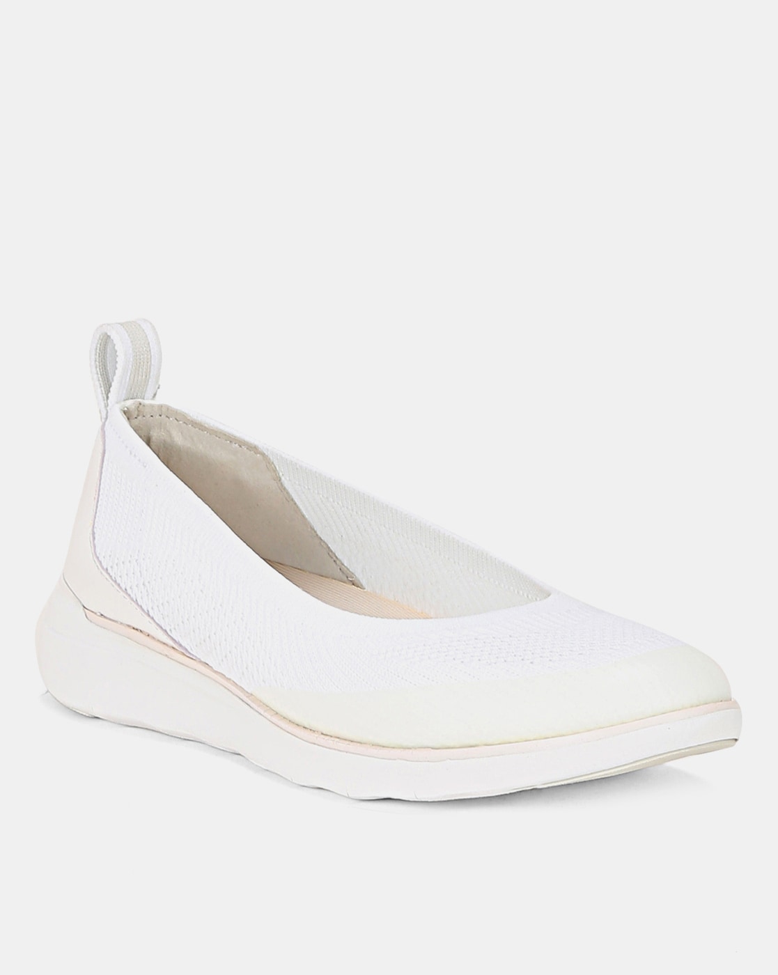 off white flat shoes