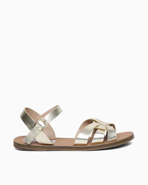 steve madden pewter sandals